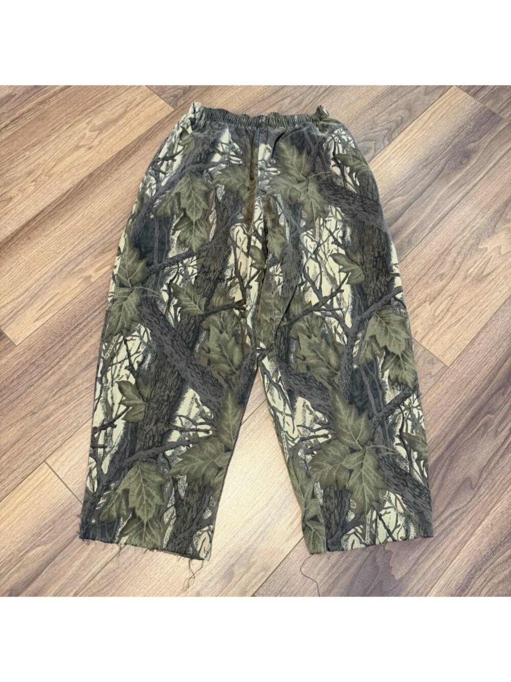 Vintage Reebesse Camouflage Cropped Pants Mens Medium USA Made Gorpcore